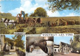 37-VOUVRAY-LES-VINS- MULTIVUES - Vouvray