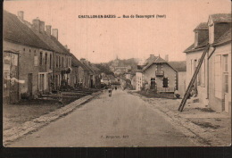 DD1660 FRANCE CHATILLON EN BAZOIS RUE DE BEAUEGARD POSTCARD - Sonstige & Ohne Zuordnung