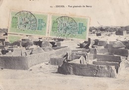 AFRIQUE ,,,NIGER,,,,ZINDER,,,,VUE GENERALE Du BERNY,,,,VOYAGE 1907,,,,JOLIE CARTE ,,, - Niger