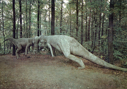 Saurierpark Kleinwelka, Germany, Ca. 1980s, Dinosaur - Pachycephalosaurus - Bautzen