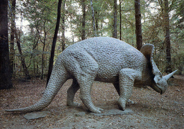 Saurierpark Kleinwelka, Germany, Ca. 1980s, Dinosaur - Monoclonius - Bautzen