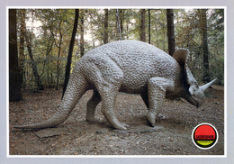 Saurierpark Kleinwelka, Germany, Ca. 1980s, Dinosaur - Monoclonius - Bautzen