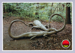 Saurierpark Kleinwelka, Germany, Ca. 1980s, Dinosaur - Tanystropheus, Nothosaurus - Bautzen