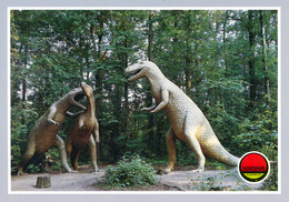 Saurierpark Kleinwelka, Germany, Ca. 1980s, Dinosaur - Antrodemus, Camptosaurus - Bautzen