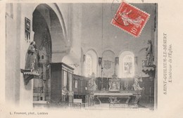 SAIN-GUILHEM-LE DESERT  34 HERAULT  CPA  INTERIEUR DE L'EGLISE - Andere & Zonder Classificatie