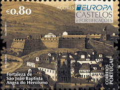 AZORES/ AÇORES/ AZOREN/ AZZORRE - EUROPA-CEPT 2017.-"CASTILLOS -CASTLES -SCHLÖSSER"- SERIE - 2017