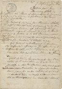 374/25 - Document Sur Papier Fiscal An 10 - Pétition Au Maire De LIERRE Vertommen - TB Cachet De La Mairie De LIERRE - 1794-1814 (Periodo Frances)