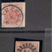 Lombardei-Venetia 1850:Michel 3x II Used - Lombardo-Veneto