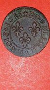 Double Tournois -Louis XIII - Type 1 1613 Lyon - 1610-1643 Louis XIII The Just