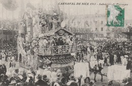 NICE  ALPES MARITIME 06  CPA   CARNAVAL  DE NICE 1913 - Carnaval