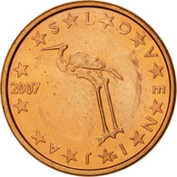 Slovénie, Euro Cent, 2007, SUP+, Copper Plated Steel, KM:68 - Slowenien