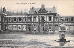 76 - PAVILLY -- La Mairie Et Les Ecoles. 1907 - Pavilly