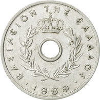 Monnaie, Grèce, 10 Lepta, 1969, SUP+, Base Metal, KM:TS31 - Griechenland