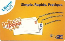 Nouvelle Calédonie - Télécarte - Recharge Liberté - Phonecard - Utilisée / Used - Nouvelle-Calédonie