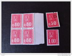 France 1920 -27, Lot  Marianne De Béquet Y/T N° 1816 En Bloc De 4 BDF Et 1892  MNH** ,1664 MH*a - 1971-1976 Marianne Of Béquet