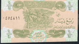 IRAQ  P77  1/4   DINAR    1993    UNC. - Irak