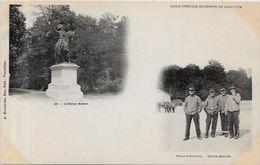 CPA Saint CYR école Militaire Militaria Non Circulé Dos Non Séparé éditeur Bourdier Versailles Kleber - Schulen