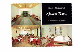 Cpm - Erstklassige Küche Hotel Grüner Baum Restaurant Chambre Salle à Manger Bowling Boule Quilles Marktoberdorf ALLGAU - Bowling