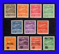 1927 - 1930 - Brasil - Sindicato Condor - Sc. CL01 / CL07 + CL10 / CL13 - Sobrecargados - Gran Lujo - MNH - BR- 180 Rara - Airmail (Private Companies)