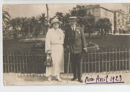 06 Nice Carte Photo 1923 - Vida En La Ciudad Vieja De Niza
