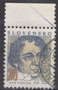 Slovaquie Slovakia Slowakei - 1993 -  Oblitéré - Y&T N° 139 - Jan Kollar - Gebruikt