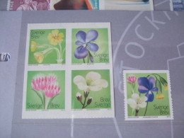 Sweden, Zweden 2012  Mnh  Mi  2889-93 Bloemen - Nuevos