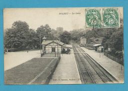 CPA Chemin De Fer La Gare De BOLBEC-Nointot 76 - Bolbec