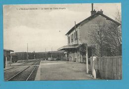 CPA 194 - Chemin De Fer La Gare De L'Isle D'Angely - L'ISLE-SUR-SEREIN 89 - L'Isle Sur Serein