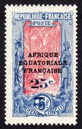 Congo Français 1924: N°90 ** (YT90) - TTB - Unused Stamps