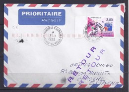 TP N° 518  SUR LETTRE DU 3.7.99 POUR L'ESPAGNE - Covers & Documents