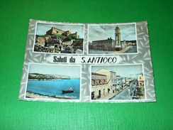 Cartolina Saluti Da Sant'Antioco - Vedute Diverse 1955 Ca - Cagliari