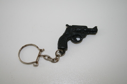 Vintage TOY GUN :  SPL 44 - L=4,5cm - Keychain 1960s-70s - Keywords : Cap - Cork Gun - Rifle - Revolver - Pistol - Tin - Armes Neutralisées