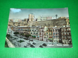 Cartolina Cagliari - Piazza Yenne 1955 - Cagliari