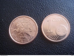 Neu Lithuania Litauen Lietuva  1 Euro Cent 2017  Münzen Aus Rolle  UNC - Litouwen