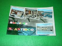 Cartolina Saluti Da Sant'Antioco - Vedute Diverse 1960 Ca - Cagliari