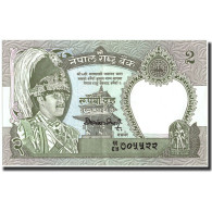 Billet, Népal, 2 Rupees, Undated (1981), Undated, KM:29c, NEUF - Népal