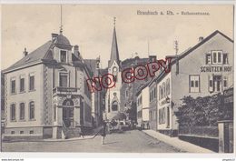 Au Plus Rapide Braubach Rathausstrasse Cachet Militaire - Braubach