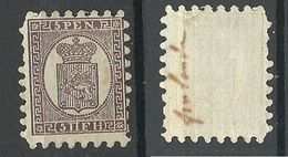 FINLAND FINNLAND 1866 Michel 5 A X Mint Unused (*) - Unused Stamps