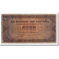 Billet, Espagne, 100 Pesetas, 1938, 1938-05-20, KM:113a, B - 100 Peseten