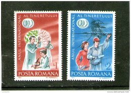 1985 - Anne Inter. De La Jeunesse Mi 4130/4131 Et Yv 3561/3562 MNH - Ungebraucht