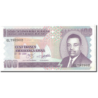 Billet, Burundi, 100 Francs, 2001, 2001-08-01, KM:37c, NEUF - Burundi