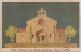 Postal Portugal - Vidago - Ante-Projecto Da Igreja Paroquial Para Vidago - CPA - Carte Postale - Vila Real