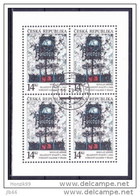 Europa 1993 Feuillet De 4 Timbres Oblitére Art Contemporain YT 5 - Blocs-feuillets