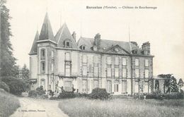 CPA FRANCE 50 "Barenton, Château De Bourberouge" - Barenton