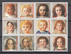 Suriname Surinam 2003,12V In Block,dolls,poppen,puppen,poupées,muñecas.bambole,,MNH/postfris(L3148) - Poupées