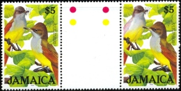 BIRDS-RUFOUS TAILED FLYCATCHER-GUTTER OAIR-JAMAICA-MNH-H1-408 - Pics & Grimpeurs