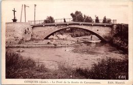 11 - CONQUES --  Le Pont De La Route De .... - Conques Sur Orbiel