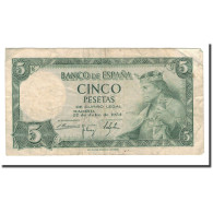 Billet, Espagne, 5 Pesetas, 1954, 1954-07-22, KM:146a, TB - 5 Peseten