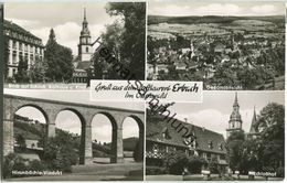 64625 Bensheim An Der Bergstrasse - Fliegerfoto - Foto-Ansichtskarte - Verlag A. Weber & Co Stuttgart - Erbach