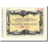 Billet, Italie, 200 Lire, Undated, NEUF - Sonstige & Ohne Zuordnung